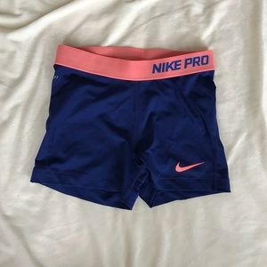 Nike Pro Dri Fit Workout Shorts